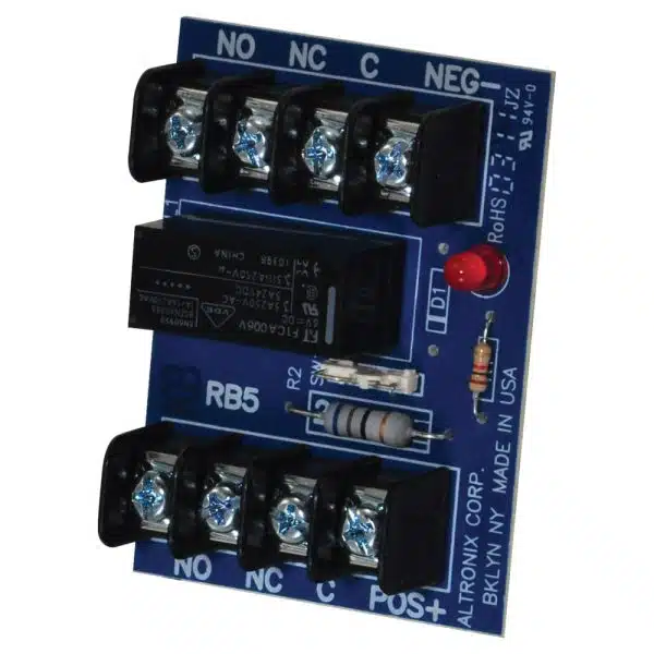 Altronix RB5, Altronix (RB5) Relay module 6/12v, dpdt 5 amp