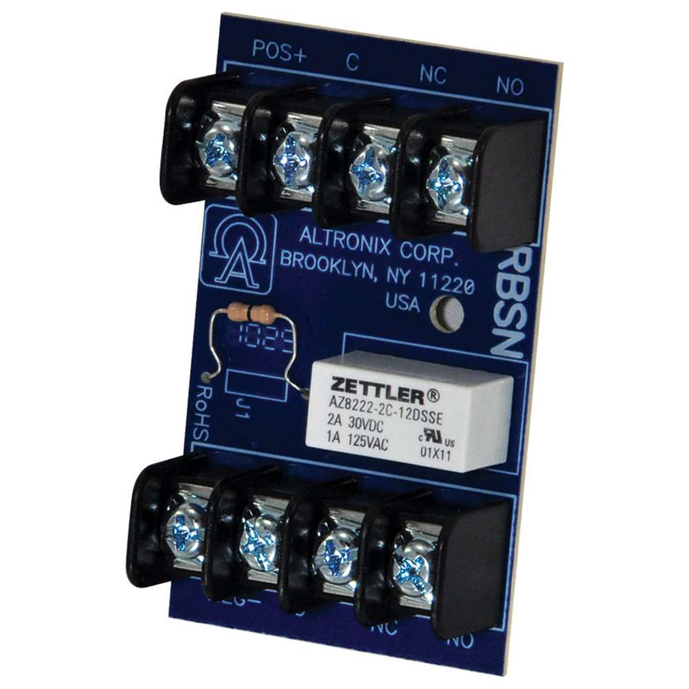 Altronix RBSN, Altronix (RBSN) Sensitive relay mod 12v/24vdc