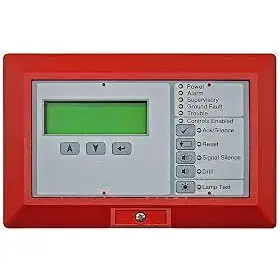Edwards RLCD-CR, Edwards (RLCD-CR) Lcd text annunciator with common controls. english. red.