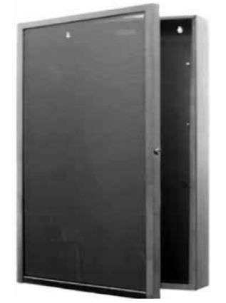 notifier sbb-d4 backbox, Notifier (SBB-D4) Backbox, 4 chassis, black.