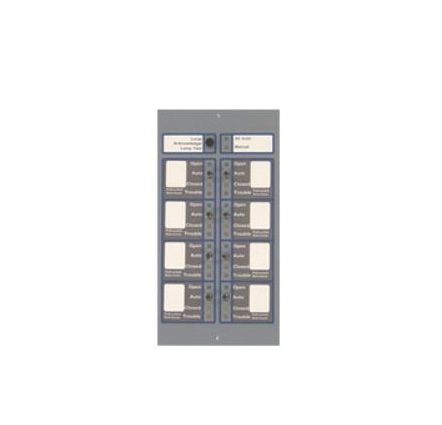 notifier scs-8 smoke control, Notifier (SCS-8) Smoke control master; includes eight on/off/auto switches. supports one sce-8. includes manual, slide-in labels. mounts in adp-4 or abs-4d.