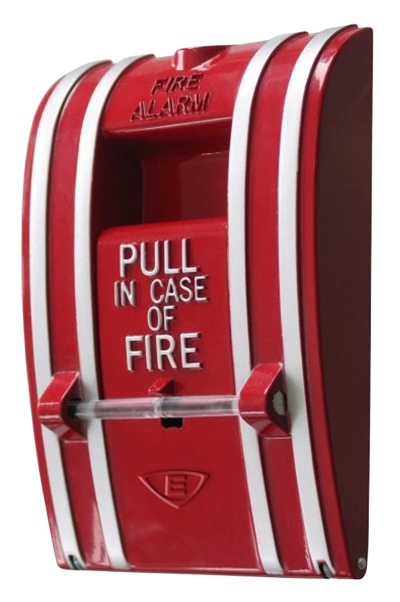 Edwards SIGA-270L, Edwards (SIGA-270L) Manual pull station – 1-stage, inchlocal alarm inch marking