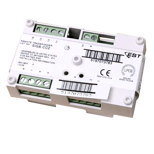 Edwards SIGA-CC2, Edwards (SIGA-CC2) Dual input (riser) module. use for switching (selecting) either of two signal or audio input circuits to one signal output circuit.