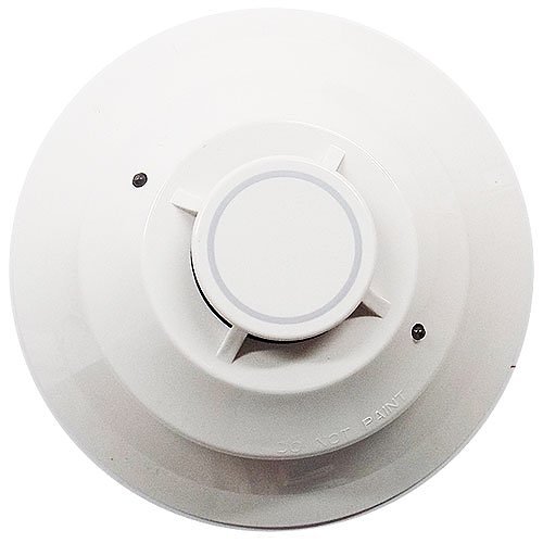 Silent Knight SK-HEAT-ROR-W, Silent Knight (SK-HEAT-ROR-W) Addressable heat detector w/rate-of-rise thermal sensor; white; includes base