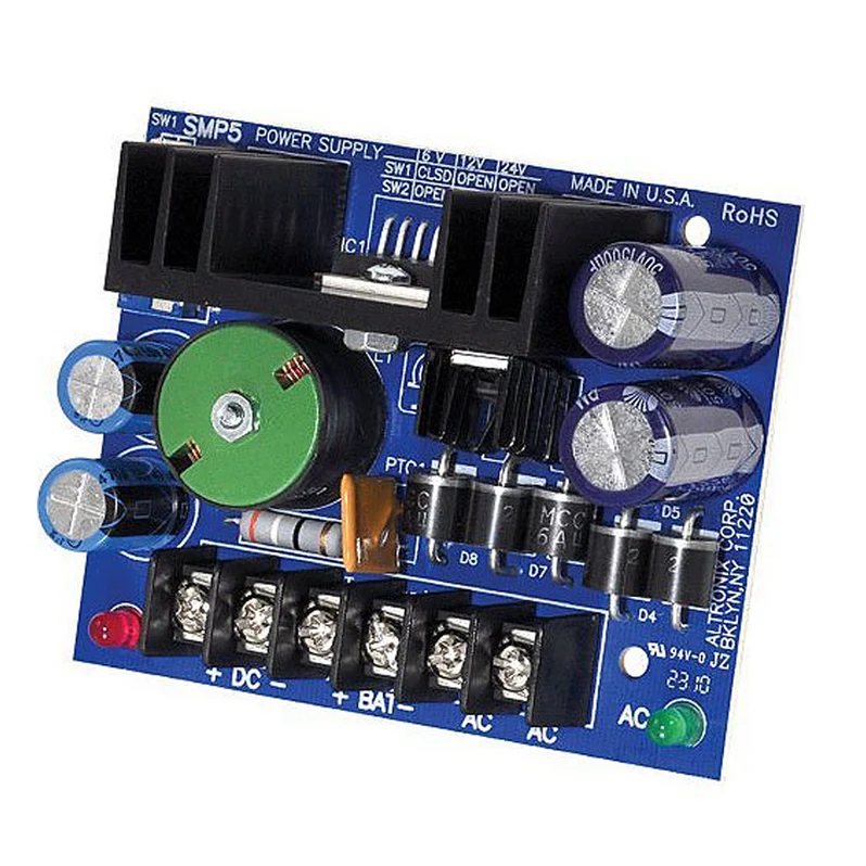 Altronix SMP5, Altronix (SMP5) 6/12/24v 4.0a ps/chgr