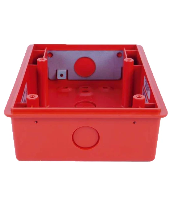 Siemens SPSSB-R, Siemens (SPSSB-R) Speaker/strobe wall surface back box red