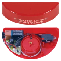 STI STI-14210NR Universal Stopper Low Profile Cover w/Spacer, Red Housing, No Label