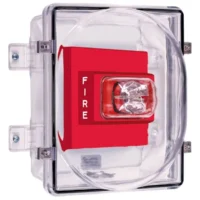 STI STI-14210NR Universal Stopper Low Profile Cover w/Spacer, Red Housing, No Label