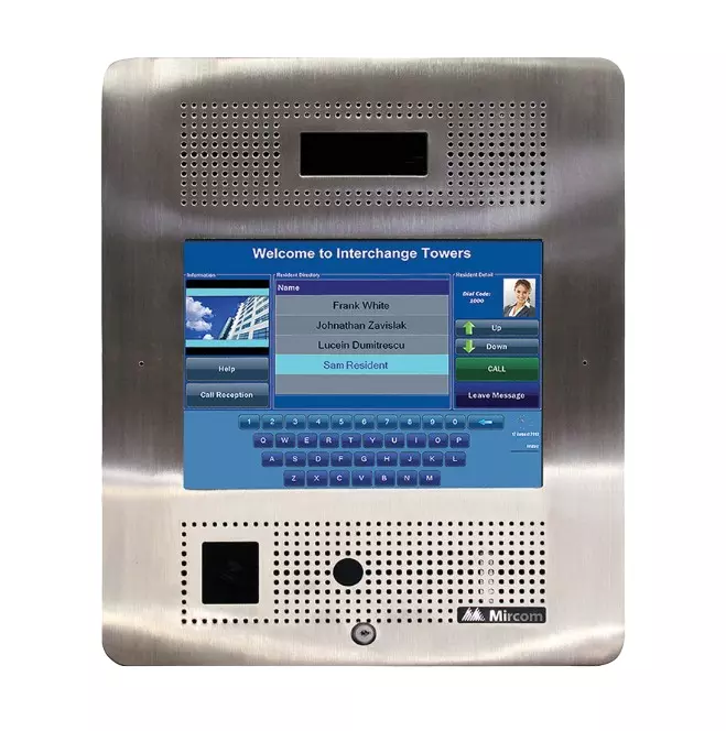 Mircom TX3-TOUCH-F15-MB, Mircom (TX3-TOUCH-F15-MB) Tx3 touch 15″ flush mount mounting box