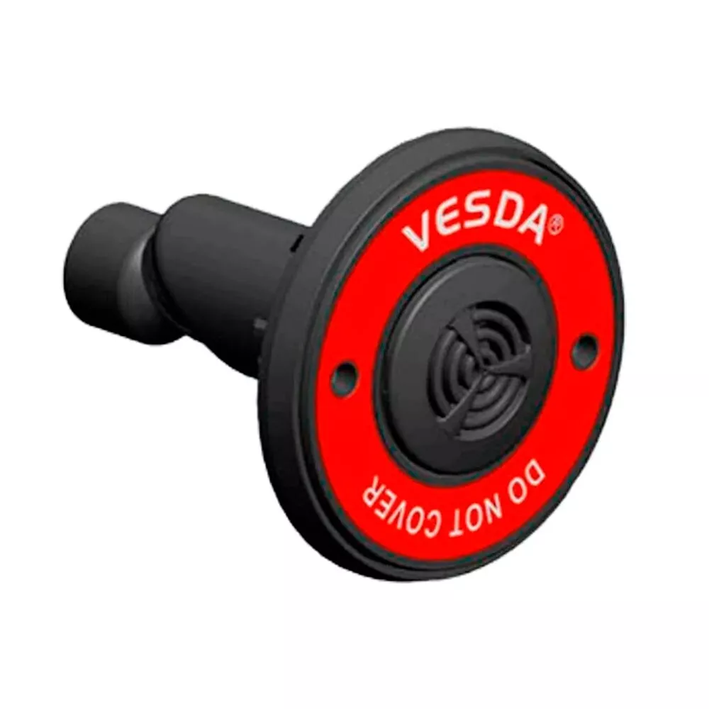 Vesda VSP-877, Vesda (VSP-877) Flush mount sampling point. ideal for blind ceiling installations where access to back side of ceiling is not possible, or where aesthetics is of concern. engraved labeling eliminates need for applying label