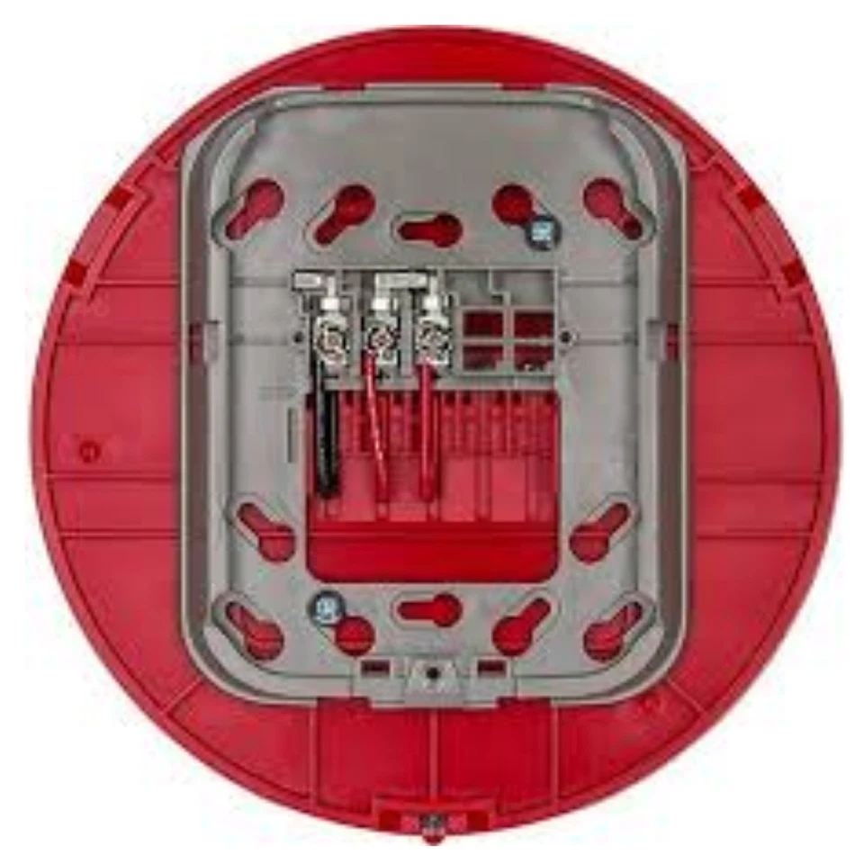 System Sensor WAV-CRL, System Sensor (WAV-CRL) Swift wireless av base; ceiling; red
