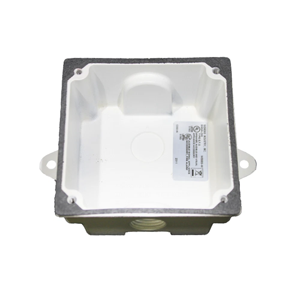 Siemens WBBS-W, Siemens (WBBS-W) Weatherproof back box white