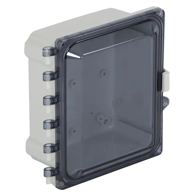ep080605-t, STI (EP080605-T) Polycarbonate Enclosure, 8 x 6 x 5, Tinted