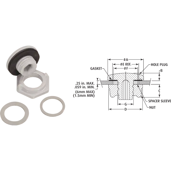kit-hpseries2, STI (KIT-HPSERIES2) Conduit Hole