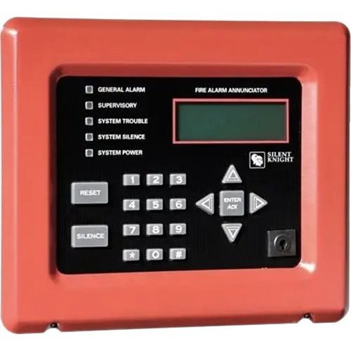 Silent Knight 005860R, Silent Knight (005860R) <p>lcd remote annunciator, 80 char display, red bezel</p>