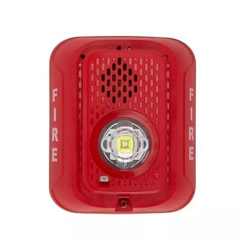 System Sensor P2RLED, System Sensor (P2RLED) LED Horn Strobe, Wall-Mount, FIRE, Red