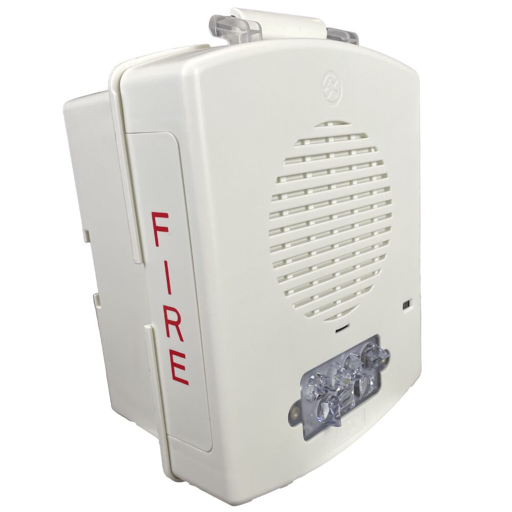 Wheelock EL4XSPST-FW, WHEELOCK (EL4XSPST-FW) Eluxa NEMA 4X Speaker Strobe, White, Cle