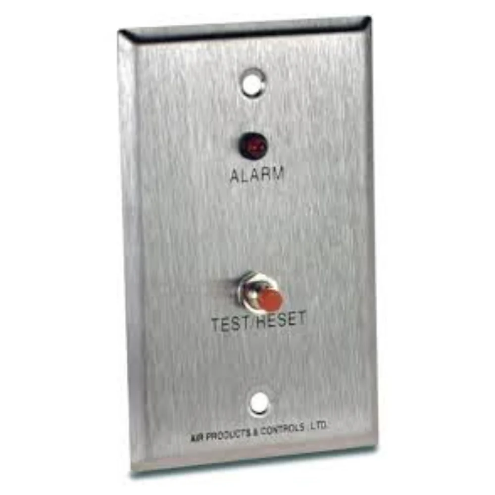 AMSECO MS-RA/R, AMSECO (MS-RA/R) Remote Alarm Led And Push-Button Test/Re