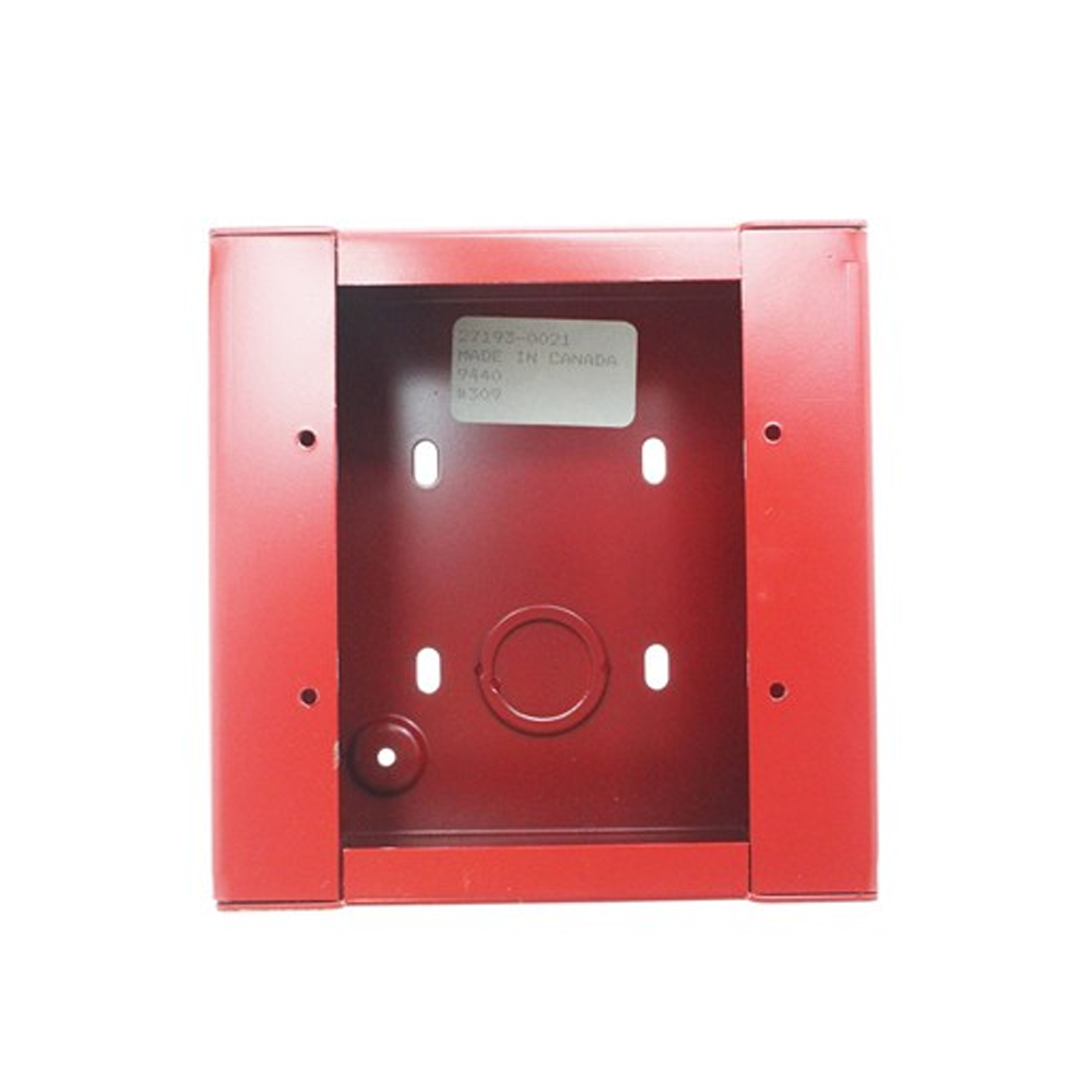 Edwards 27193-21, EDWARDS (27193-21) Surface Mount Box – Indoor, Red, 2-gang