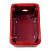 System Sensor (WBB) Weatherproof backbox, red.