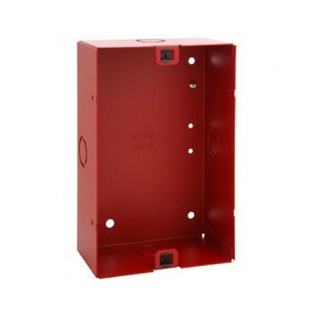 simplex 2975-9449 fire box, Simplex (2975-9449) 3 bay box & solid door red