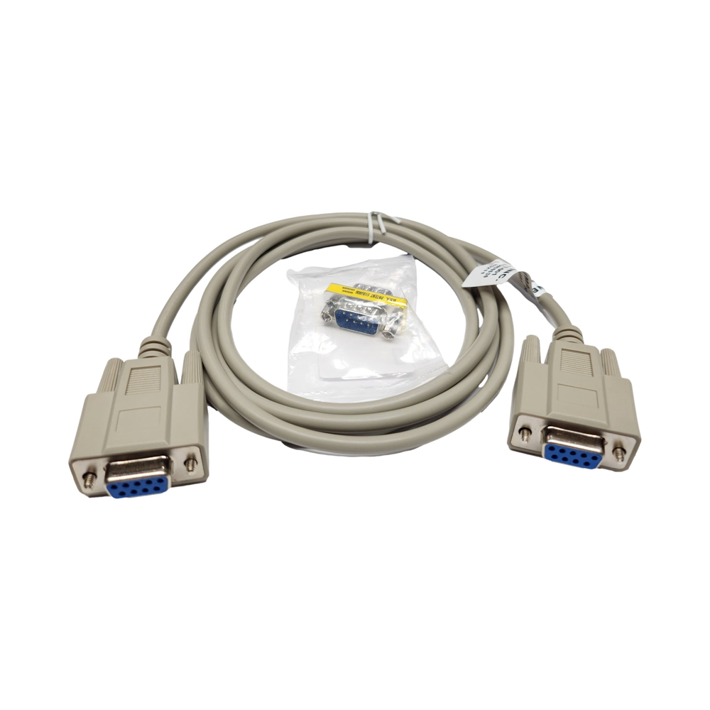 Edwards 33-30421, Edwards (33-30421) Cable 9 pin null modem serial; female to female; includes female/male converter. replaces 30419 cable.