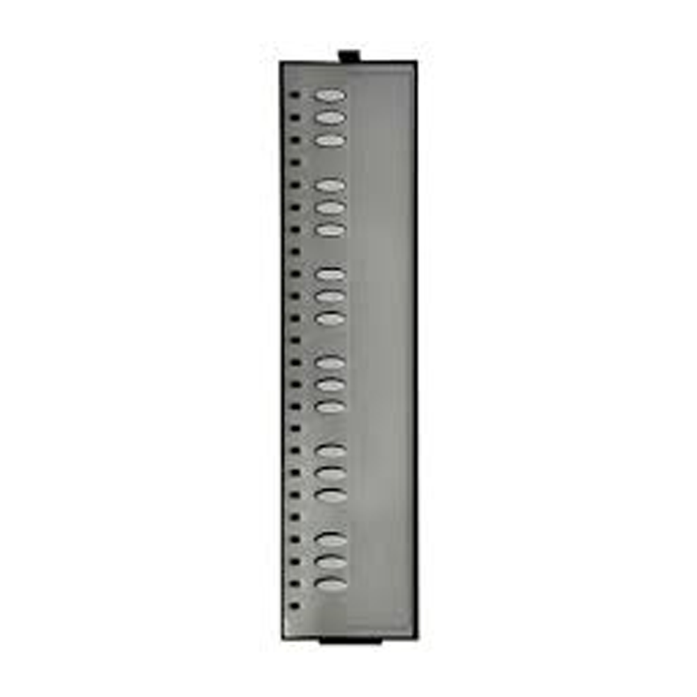 Edwards 4-24L18S, Edwards (4-24L18S) Control display module with – 24 indicators and 18 switches
