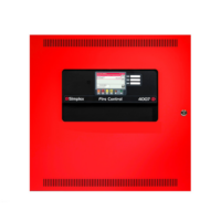 SIMPLEX (4007-9101) 4007Es Hybrid Facp, Red