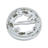 Simplex (4098-5261) 2-wire 4 in. base for conventional/ addressable detectors with connections for remote alarm led indicator.