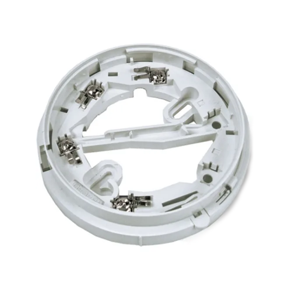 Simplex 4098-5261, Simplex (4098-5261) 2-wire 4 in. base for conventional/ addressable detectors with connections for remote alarm led indicator.