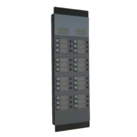 Simplex (4100-1287) 24 switch 24 red led module