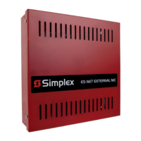 SIMPLEX (4190-9834) Es Net Ext Nic Red 24Vdc