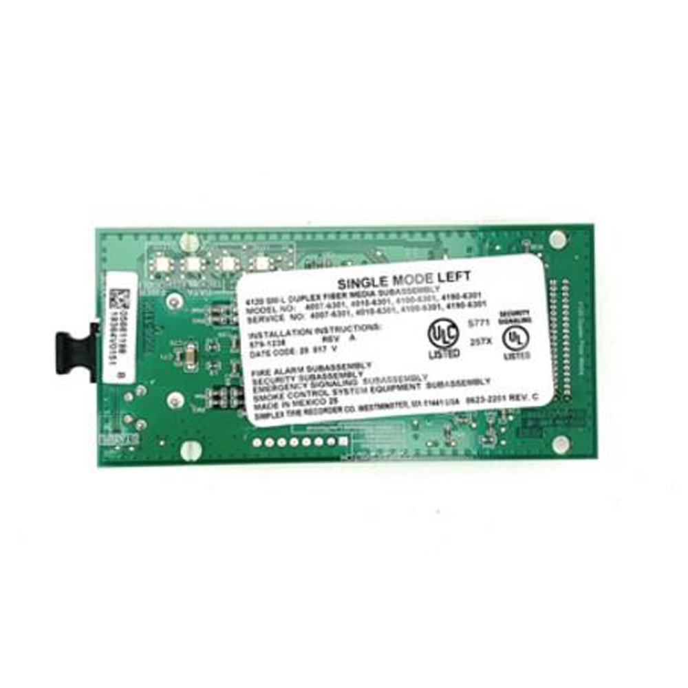 Simplex 4190-9858, Simplex (4190-9858) Es net sm fiber media card
