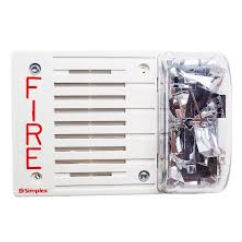 Simplex 4903-9193, Simplex (4903-9193) S/V 24VDC 15CD WHT HORIZ F/S