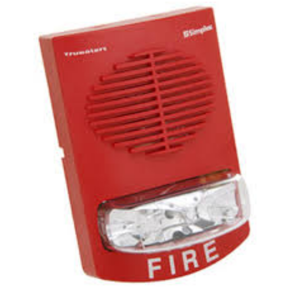 Simplex 4903-9357, Simplex (4903-9357) S/V 75CD RED 25/70V