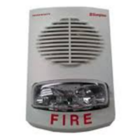 Simplex (4903-9361) S/V 110CD WHITE 25/70V NONADDR