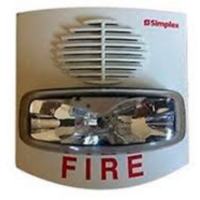 Simplex (4903-9431) A/v 15cd white std non-address