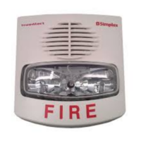 Simplex (4903-9432) A/v 75cd white std non-address