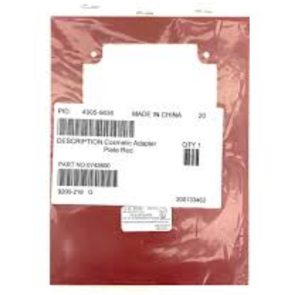 Simplex 4905-9836, Simplex (4905-9836) Cosmetic adapter plate red