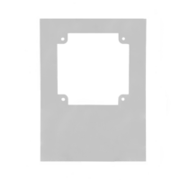 Simplex (4905-9839) Cosmetic adapter plate white