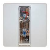 Simplex (4905-9844) Av cover wall whit alert label