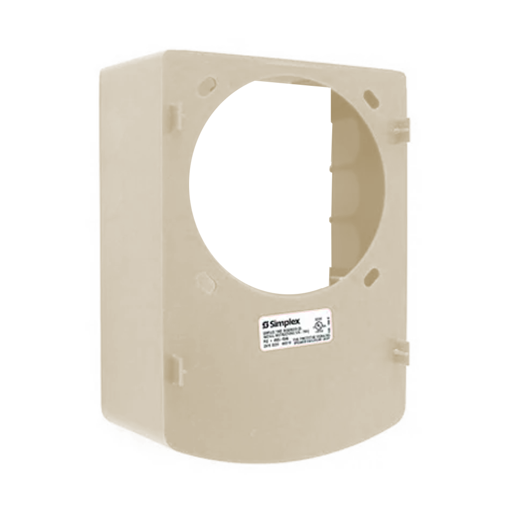 Simplex 4905-9947, SIMPLEX (4905-9947) S/V Speaker Skirt, 3″, Wht Ta