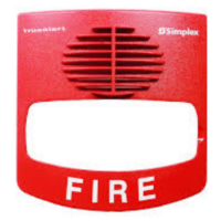 SIMPLEX (4905-9994) A/V Cover, Red, Truealert