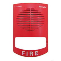Simplex (4905-9996) S/v cover, red, truealert