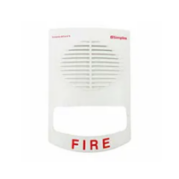 Simplex (4905-9997) S/v cover, white, truealert