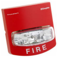 SIMPLEX (4906-9109) Hicd Vo Non-Addr Wall Red