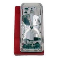 Simplex (4906-9110) Hicd vo non-addr ceiling red