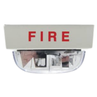 Simplex (4906-9204) V/o m-c addressable white ceiling mount