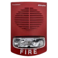 SIMPLEX (4906-9251) M/C Truealert S/V Wall Mt, Red