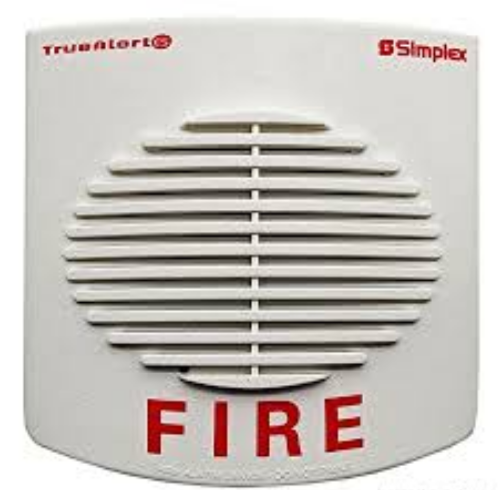 simplex wall white fire alarm, Simplex (49AO-WWF) Ao, wall white fire